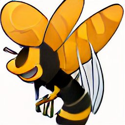 (AI art) mad murder hornet